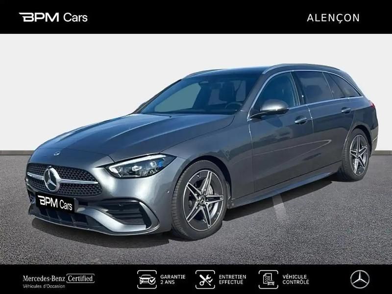 Gris Utilisé 2024 Mercedes C220 AMG line Break | 47 890 € (Prix cher) - Image 1/4