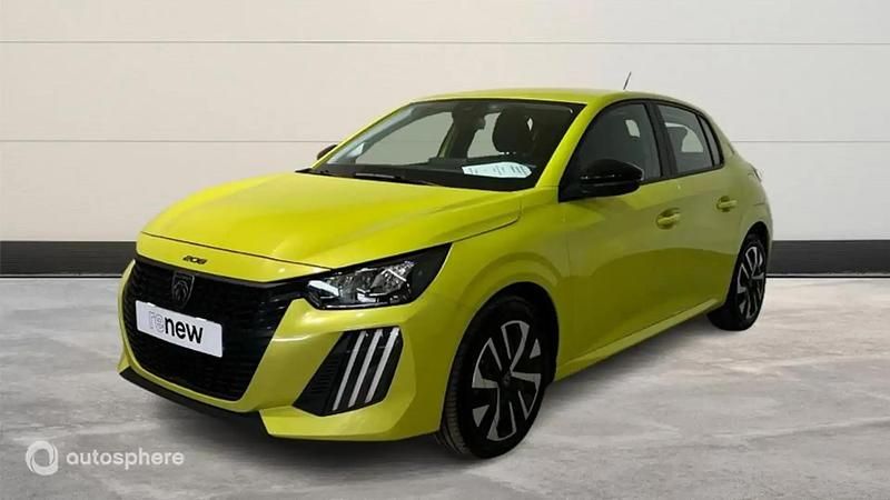 Jaune Occasion 2024 Peugeot 208 Active Citadine | 15 499 € (Prix juste) - Image 1/4
