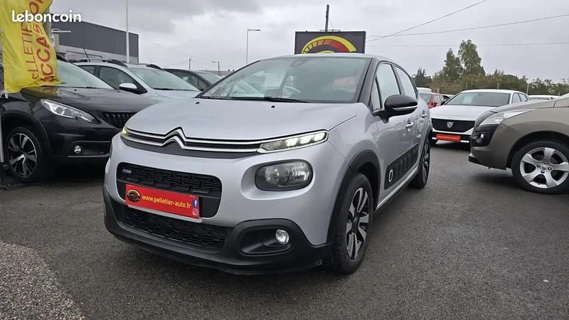 Gris Utilisé 2017 Citroën C3 Shine Citadine | 7 890 € (Prix cher) - Image 1/4
