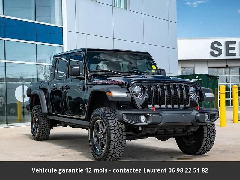 Noir Utilisé 2021 Jeep Gladiator Rubicon SUV | 47 206 € (Prix juste) - Image 1/4