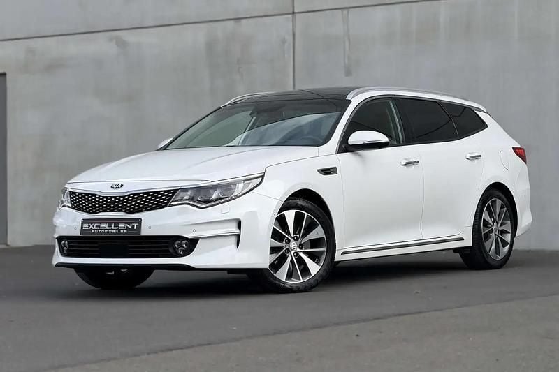 Blanc Utilisé 2018 Kia Optima Break | 12 950 € - Image 1/4