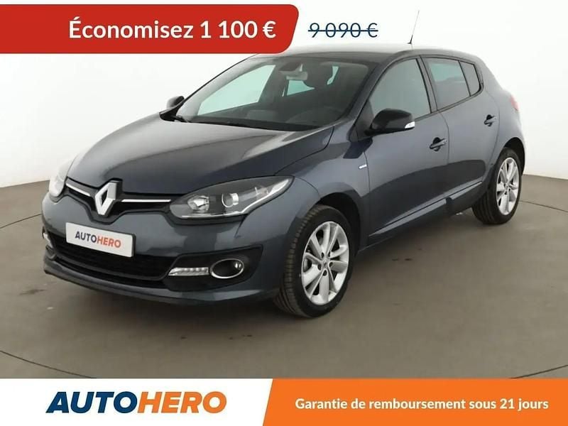 Gris Occasion 2015 Renault Mégane LIMITED Berline | 7 990 € (Prix juste) - Image 1/2