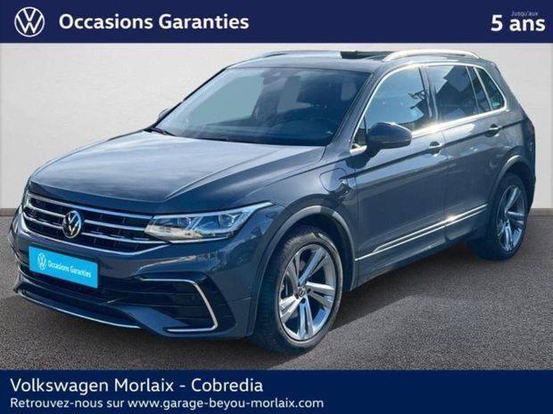 Gris Utilisé 2021 VW Tiguan Exclusive SUV | 29 990 € (Prix juste) - Image 1/4