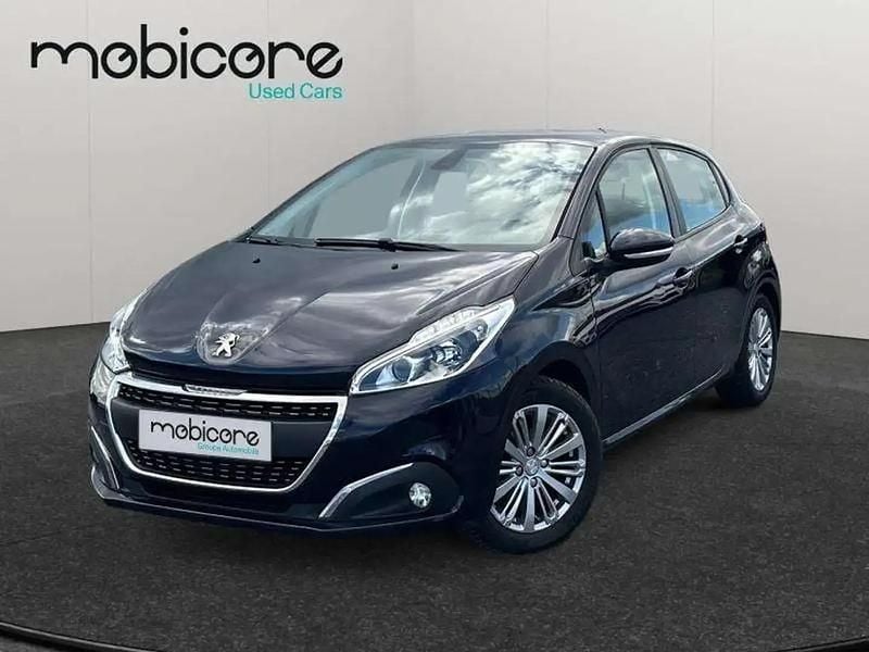 Bleu Utilisé 2019 Peugeot 208 Signature Sky Citadine | 9 990 € (Prix assez cher) - Image 1/4