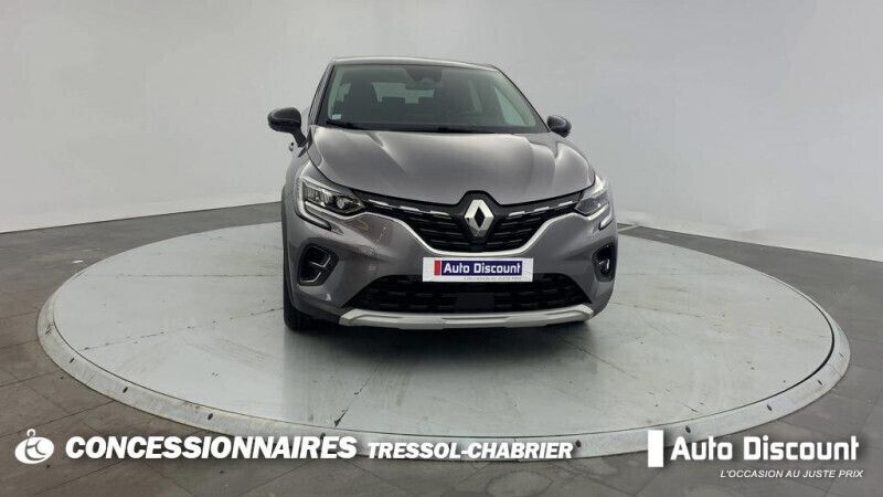 Gris Utilisé 2021 Renault Captur Intens SUV | 14 499 € (Prix juste) - Image 1/4