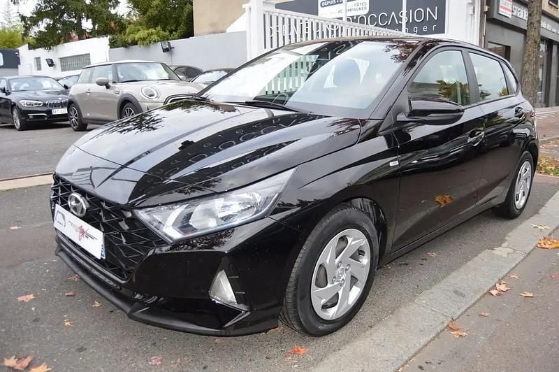Noir Utilisé 2021 Hyundai i20 Berline | 16 700 € (Prix juste) - Image 1/4
