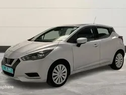 Gris Utilisé 2021 Nissan Micra Citadine | 13 999 € (Prix juste)