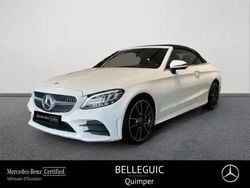 Blanc polaire Utilisé 2020 Mercedes C220 AMG line Cabriolet | 35 790 € (Prix juste)