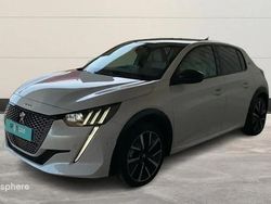 Blanc Utilisé 2020 Peugeot e-208 GT Citadine | 14 499 € (Prix juste)