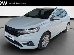 Blanc Utilisé 2021 Dacia Sandero Comfort Citadine | 12 280 €
