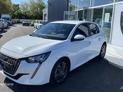 Blanc Utilisé 2021 Peugeot 208 Business-Line Citadine | 12 999 € (Prix juste)