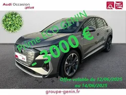 Gris typhon métallisé Utilisé 2023 Audi Q4 e-tron S-Line SUV | 42 900 € (Bon prix)