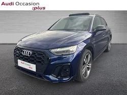 Bleu navarre métallisé Utilisé 2021 Audi Q5 S-Line SUV | 42 990 € (Prix assez cher)