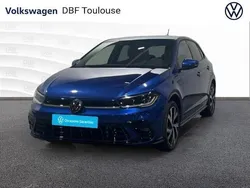 Bleue Utilisé 2024 VW Polo R-line Berline | 23 989 € (Prix juste)