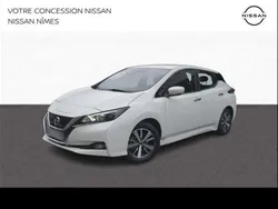 Blanc Utilisé 2021 Nissan Leaf Citadine | 14 790 € (Prix juste)