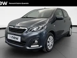 Gris Utilisé 2020 Peugeot 108 Active Citadine | 9 490 € (Prix juste)
