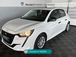Blanc Utilisé 2021 Peugeot 208 Premium Citadine | 11 950 € (Prix juste)