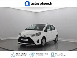 Blanc Utilisé 2017 Toyota Yaris Hybrid Berline | 13 900 € (Prix juste)
