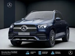 Bleu Utilisé 2021 Mercedes GLE400 AMG line | 69 900 €