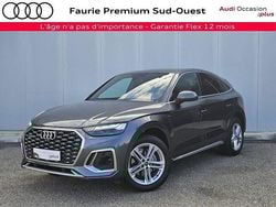 Gris daytona nacré Utilisé 2022 Audi Q5 Sportback S-Line SUV | 39 990 € (Prix juste)