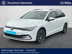 Blanc Utilisé 2023 VW Golf VIII Life Break | 25 990 € (Prix juste)