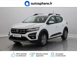 Blanc Utilisé 2022 Dacia Sandero Comfort Citadine | 15 299 € (Prix juste)