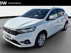 Blanc Utilisé 2022 Dacia Sandero Comfort Citadine | 13 490 € (Prix juste)