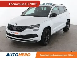 Blanc Utilisé 2020 Skoda Karoq SportLine SUV | 24 790 € (Super prix)