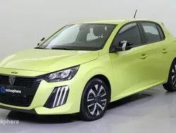 Jaune Utilisé 2024 Peugeot 208 Active Citadine | 15 999 € (Prix juste)