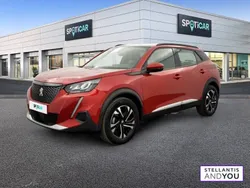 Rouge Utilisé 2020 Peugeot 2008 Allure SUV | 18 290 € (Prix assez cher)