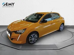 Jaune Utilisé 2023 Peugeot 208 Active Citadine | 11 979 € (Prix juste)