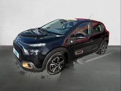 Noir Utilisé 2023 Citroën C3 PureTech Citadine | 13 900 € (Prix juste)