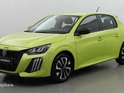 Jaune Utilisé 2024 Peugeot 208 Active Citadine | 16 290 € (Prix juste)