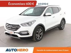 Blanc Utilisé 2015 Hyundai Santa Fe SUV | 18 090 € (Prix juste)