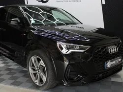 Noir Utilisé 2020 Audi Q3 Sportback S-Line SUV | 35 980 € (Prix juste)