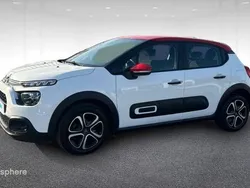 Blanc Utilisé 2022 Citroën C3 PureTech Citadine | 14 565 € (Prix juste)
