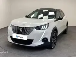 Blanc Utilisé 2021 Peugeot e-2008 GT SUV | 16 799 € (Prix juste)