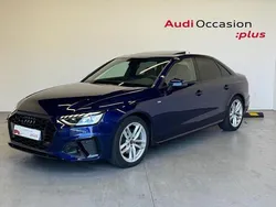 Bleu navarre métallisé Utilisé 2024 Audi A4 Competition Berline | 45 990 € (Bon prix)