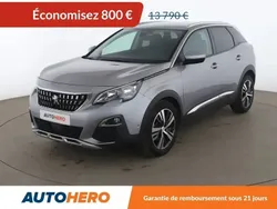 Gris Utilisé 2018 Peugeot 3008 Allure SUV | 12 990 € (Prix juste)