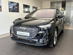 Noir mythe métallisé Utilisé 2024 Audi Q4 Sportback e-tron Design SUV | 47 997 € (Prix juste)