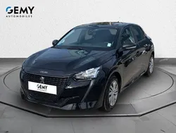 Noir Utilisé 2021 Peugeot 208 Premium Citadine | 10 990 €