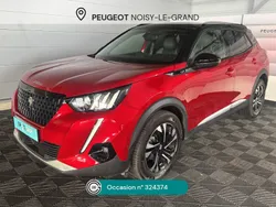 Rouge Utilisé 2021 Peugeot 2008 GT SUV | 18 450 € (Prix juste)