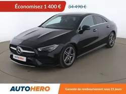 Noir Utilisé 2021 Mercedes CLA200 AMG line Berline | 32 390 € (Bon prix)