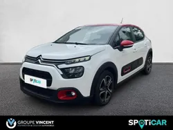 Blanc Utilisé 2021 Citroën C3 Feel Citadine | 10 990 € (Prix assez cher)