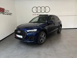 Bleu navarre métallisé Utilisé 2024 Audi Q5 S-Line SUV | 55 990 € (Prix juste)