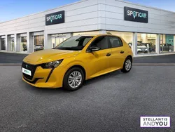 Jaune Utilisé 2021 Peugeot 208 S Citadine | 9 980 € (Bon prix)