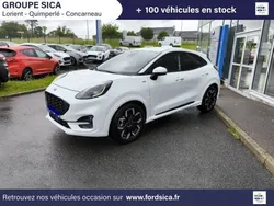 Blanc Utilisé 2022 Ford Puma ST-Line X | 23 990 € (Prix assez cher)