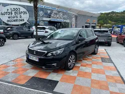Noir Utilisé 2020 Peugeot 308 Allure Berline | 13 450 € (Prix juste)