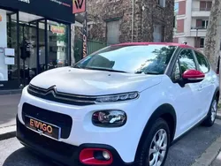 Blanc Utilisé 2018 Citroën C3 PureTech Citadine | 6 990 € (Prix juste)