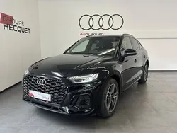 Noir mythe métallisé Utilisé 2022 Audi Q5 Sportback S-Line SUV | 52 990 € (Prix assez cher)